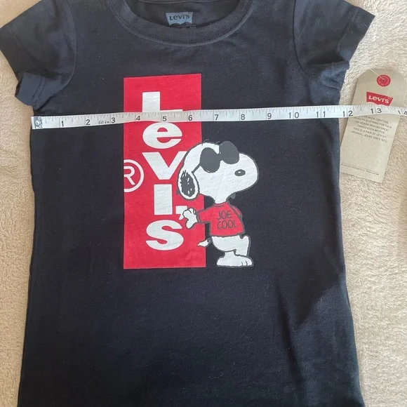 Levi’s Toddler Snoopy T-Shirt - Size 3-4T - Picture 8 of 8
